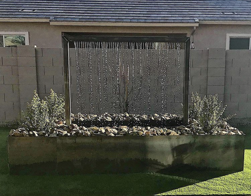 Rain Curtain Fountain
